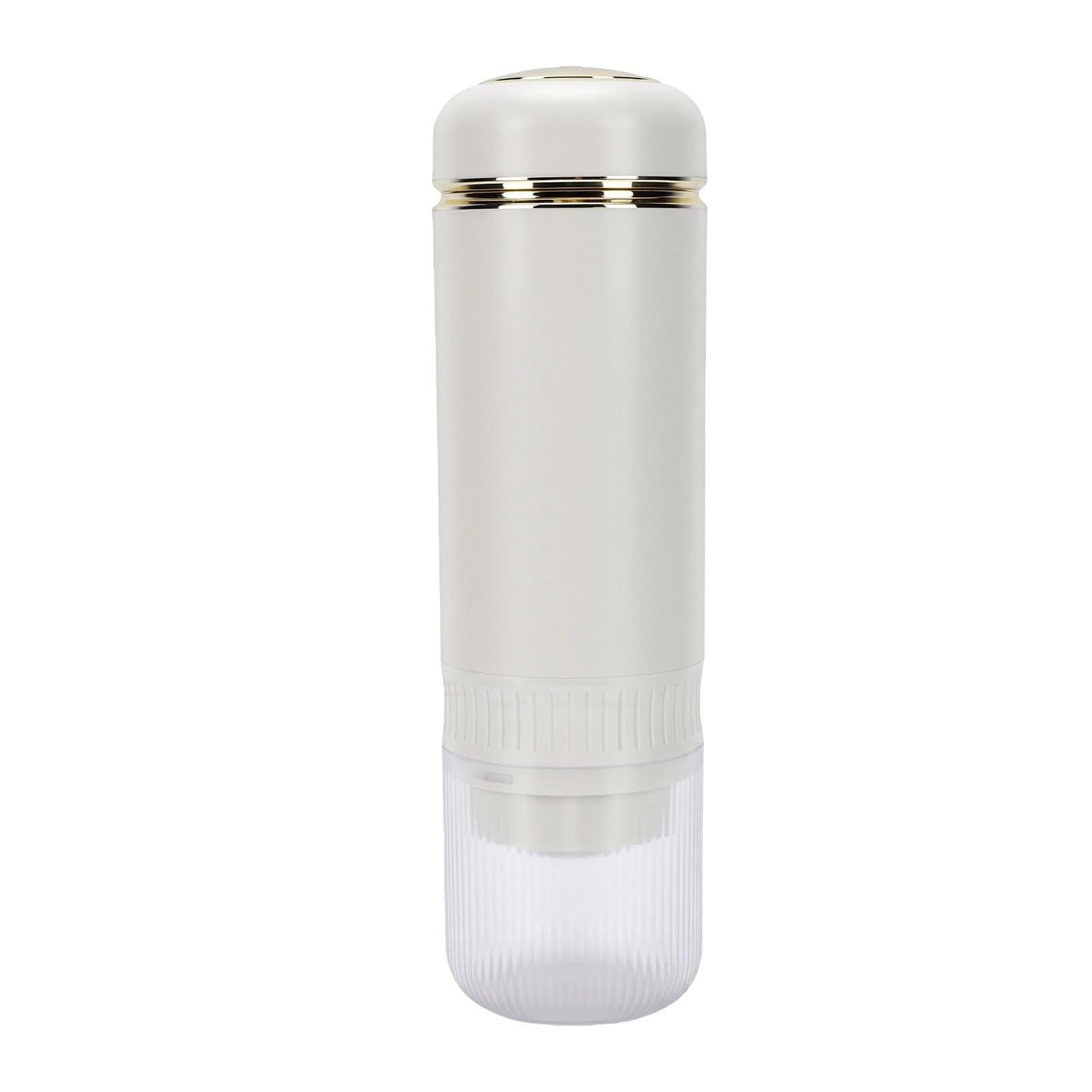 RIZGHWOY Portátil 200ML Recargable Inalámbrica, Auto-calentable para Cápsulas de café y café Molido
