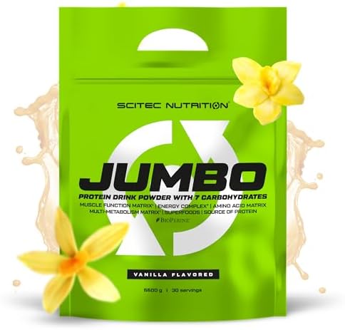 Scitec Nutrition Jumbo - Gain de poids hypercalorique - avec prot...