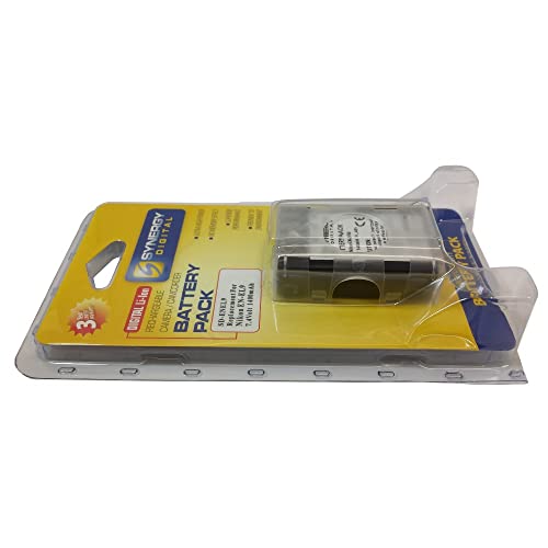 Synergy Digital Digital Camera Batteries, Compatible With Vivitar Viv-Nb-El9 Digital Camera Batteries (Li-Ion, 7.4V, 1400 Mah), Set Of 4 #TOP7