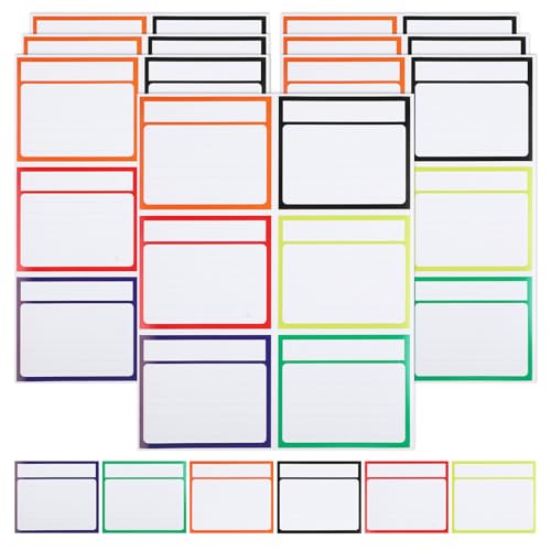 120 Stück Umzugsetiketten 9,5 x 10,5 cm-selbstklebende Beschriftungsetiketten-ideal für Büro, Küche und...