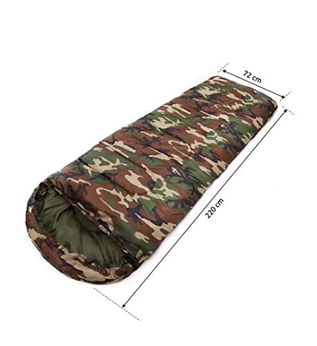 Image of IRIS Sleeping Bag Envelop 3 Season Ultra Light Portable Waterproof Comfort for Camping, Backpack & Outdoor