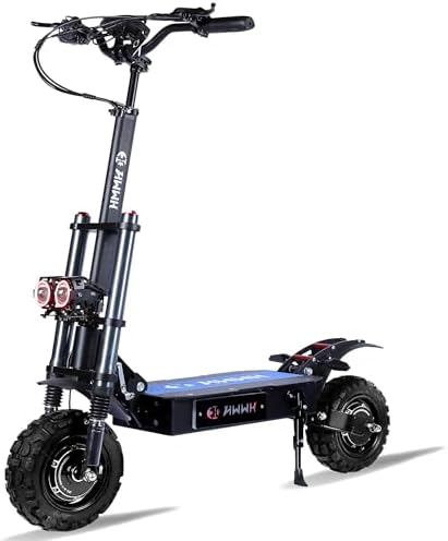 HWWH Scooter Elettrico Adulto Monopattino Elettrici Potente da St...