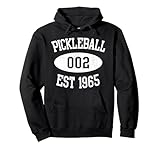 Pickleball 002 Zero Zero Two Fun 0-0-2 Est 1965 Athlete Gift Pullover Hoodie