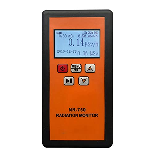 Detector de Radiación Nuclear NR-750 con Alarma LCD miniatura 6