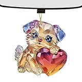 動物のペンダント、バレンタイン ツリーの装飾 - ポータブル動物バレンタインカーチャーム | 小さなキーホルダーデコレーション、バレンタインデーバックパックペンダント、バックミラーアクセサリー、女性、男性用