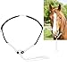 NOENNULL Strap with Tassel,Nylon Webbing Rope for Liberty Training, Groundwork, Lunging & Riding, Adjustable & Soft, Abrasion for Horses
