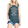 BLANCHES-Women-Friends-They-Dont-Know-Tank-Tops-TV-Show-Shirt-Sleeveless-Tee-Summer-Workout-Tops Plus Size Christmas Shirt Women Gnomes T-Shirt Xmas Buffalo Plaid Splicing Tshirt Holiday Shirts Tops Green