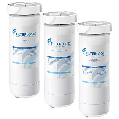 FilterLogic XWF Refrigerator Water Filter, Replacement for GE XWF, WR17X30702, Models Starting