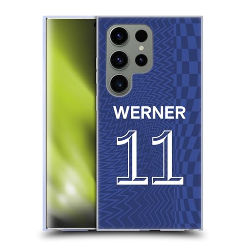 Funda de gel del Chelsea con kit de Timo Werner para el Samsung Galaxy S24 Ultra