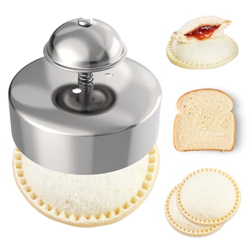 Gelbira Sandwich Cutter, Sandwich Cutter and Sealer, Sandwich Maker, Peanut Butter and Jelly...