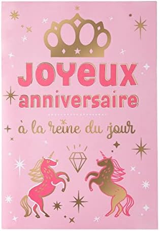 60 Second Makeover® Carte De Vœux Pour Sœur, Amie Licorne, Cadeau D