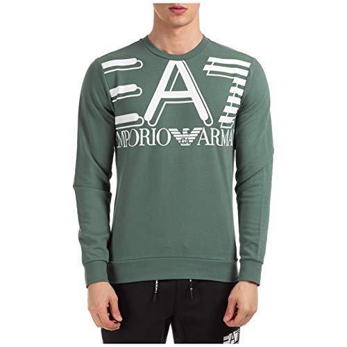 Preisvergleich Produktbild Emporio Armani EA7 Herren Sweatshirt Dark Forest M
