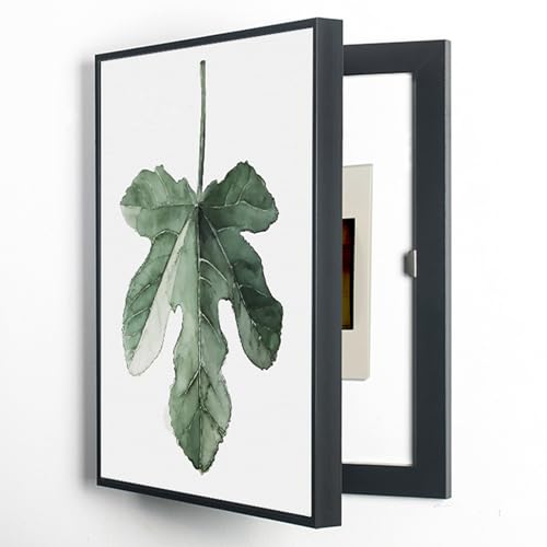 Peinture décorative pour masquer un compteur électrique K 50 x 60 cm