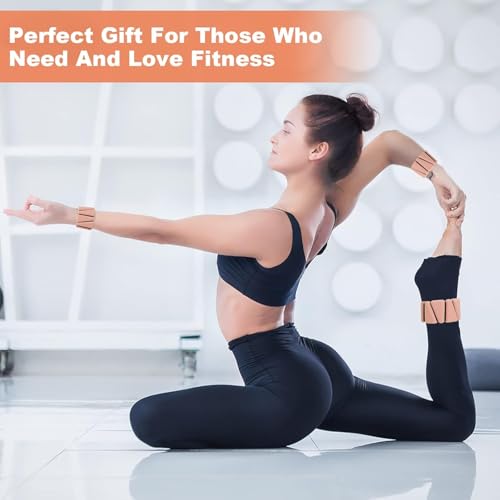 Image of Bodylastics Adjustable Ankle & Wrist Weights 2 lb Pair (1 lb Each) - Silicone, Sweat-Resistant for Arms & Legs - Perfect for Jogging, Walking, Physiotherapy, Cardio, Yoga & Strength Training