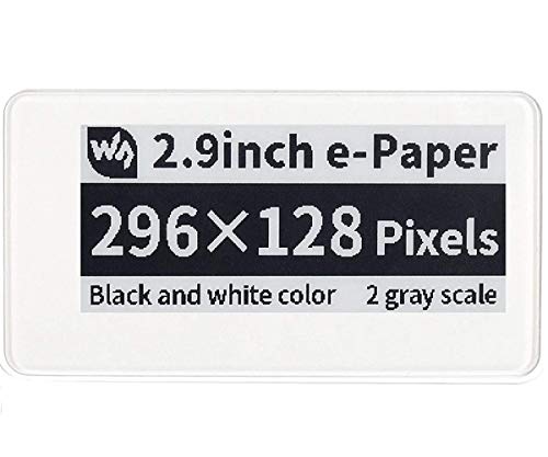 2.9inch Passive NFC-Powered e-Paper Black/White e-Ink Display, No Battery Required, Wireless Powering and Data Transfer,Refreshed by Smartphone Cover