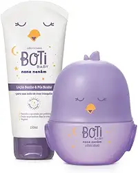 Combo Boti Baby Nana Neném: Colônia 100ml + Loção Hidratante 150ml