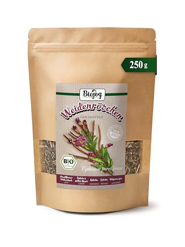Biojoy BIO-Weidenröschen-Tee kleinblütig (250 g) getrocknet und geschnitten Weidenröschenkraut (Epilobium parviflorum)