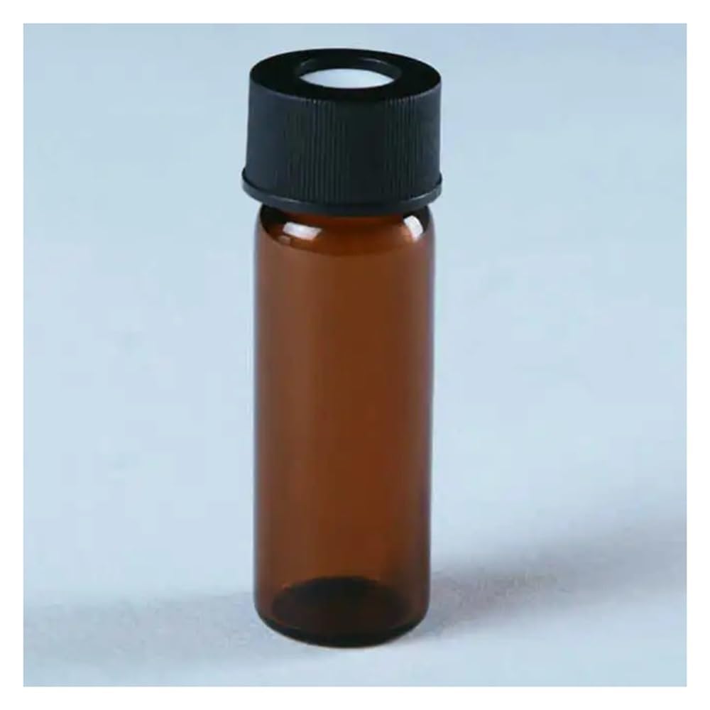 100 teile/los 4 ml Braune Schraubflasche Headspace-Fläschchen