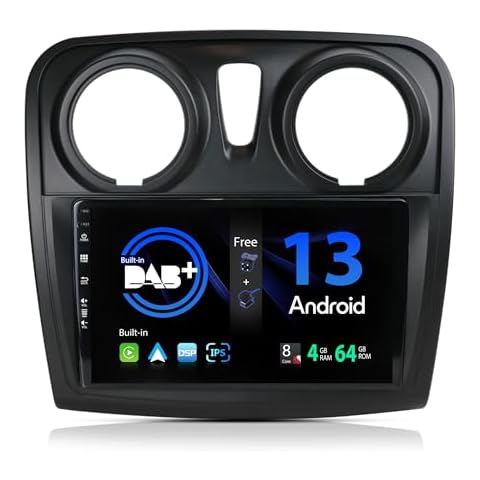 SXAUTO Android 13 Car Stereo for Dacia Cover