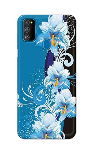 Image of PRINTFIDAA Beautiful Floral Design Printed Designer Hard Case for Samsung Galaxy M30s / Samsung M21, SM-M307FN / DS, SM-M307F / DS Back Cover -(e) RPM1006