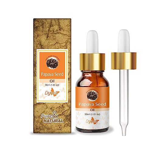 Image of Crysalis Papaya Seed Pure Carrier Oil (Carica Papaya) Cold Pressed Carrier Oil - 30ML