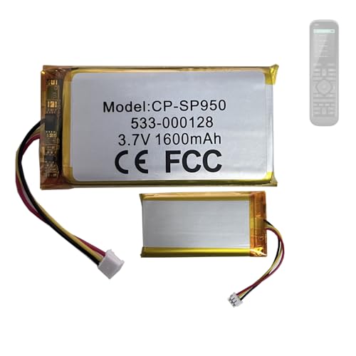HIGHAKKU Batería de repuesto 533 000128 compatible con Lo gitech Harmony 950 / Harmony Elite Remotes