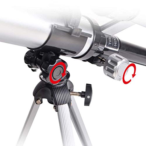 Telescopio Refractor Portátil 50mm Apertura 360mm Montura AZ miniatura 4