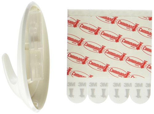 Command 17086Q Pack van 2 haken, middelgroot, parelwit - Image 3