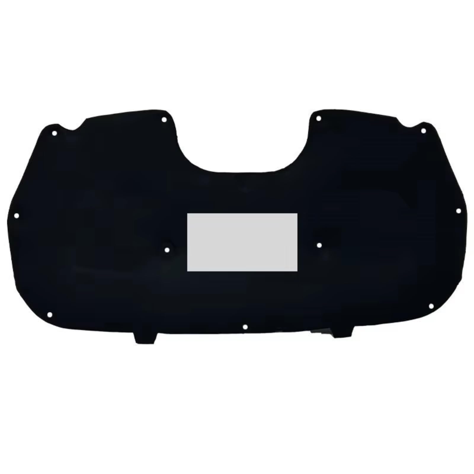 Cewsuio Silver Sound Bonnet Insulation​ Car Car Hood Engine Cover Insulation Liner Cotton Pad Soundproof Heat Mat Accessories Compatible With Peugeot 2021 2022 2023(Silver)