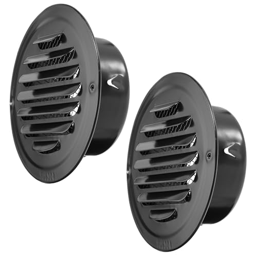 SUMNACON 2 Pcs 304 Stainless Steel Air Vent Cover Ventilation Cover