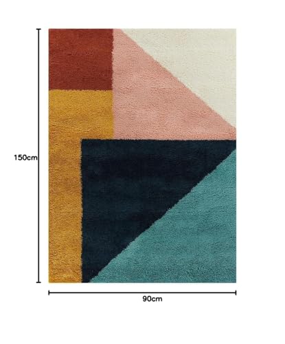 Image of Carpet for Living Room Bedroom Super Soft Anti Skid Hand Made Carpet Size 3X5 Feet