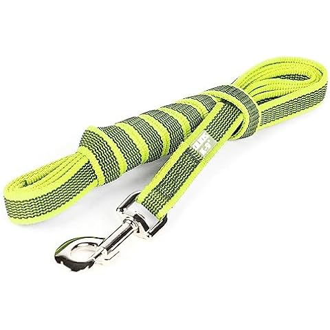 Julius-K9 Neon-Gray Super-Grip Leash Cover