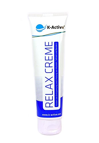 Crema Relajante K-Active Vitality Line Relax para relajar los músculos y la regeneración.