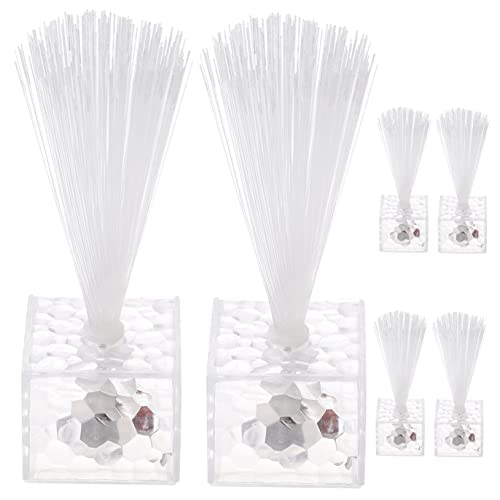 Artibetter 6pcs Fiber Optic Lamps for Parties Battery Powered Glow Sticks Centerpieces for Weddings Events Material Eye-catching Decor for Holiday Birthday Celebrations