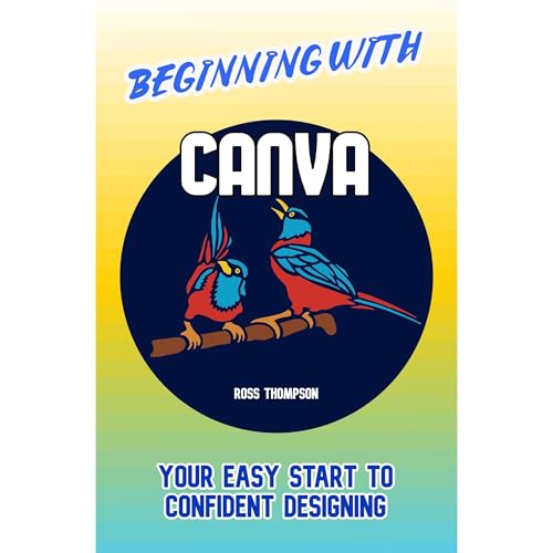 Beginning With Canva Audiolibro Por Ross Thompson arte de portada