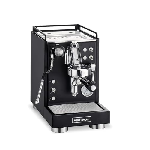 PORTAFILTRO PROFESSIONALE DA 58 MM: Portafiltro con doppio beccuccio e filtro per 1 o 2 tazze che permette di preparare caffè singoli o doppi con il massimo controllo sulla macinatura e sulla pressione