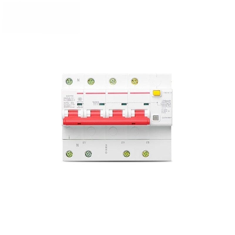 Disyuntor de alta capacidad DZ47LE-125 4P 125A con protección modular de 100MA