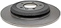 ACDelco Silver 18A2629A Rear Disc Brake Rotor