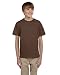 FOL 3930B Youth Heavy Cotton T-Shirt, Chocolate, Medium