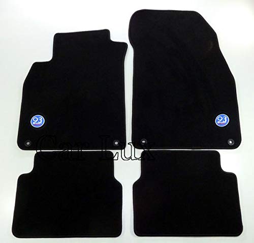 Car Lux - AR01939 Alfombras Alfombrillas a Medida para 9-3 93 Sedan Edition Velour Desde 2002 Cover