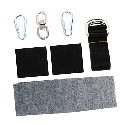 GALPADA 1Set Hammock Rope Swing Hanging Kit Durable Straps with Locking Clips Storage Bag for Outdoor Swings Heavy Duty Load Capacity for Safe Relaxation