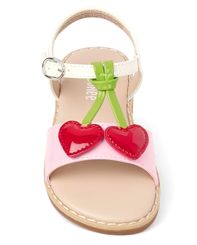 Gymboree girls Girls and Toddler Flat Sandal With Adjustable Ankle Strap4