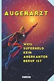 Geschenk für den besten Augenarzt: Notizbuch als Geschenk für den besten Augenarzt - A5 / liniert 120 Seiten - Tagebuch | Terminplaner - ... für Mann zum Abschied als Abschiedsgeschenk