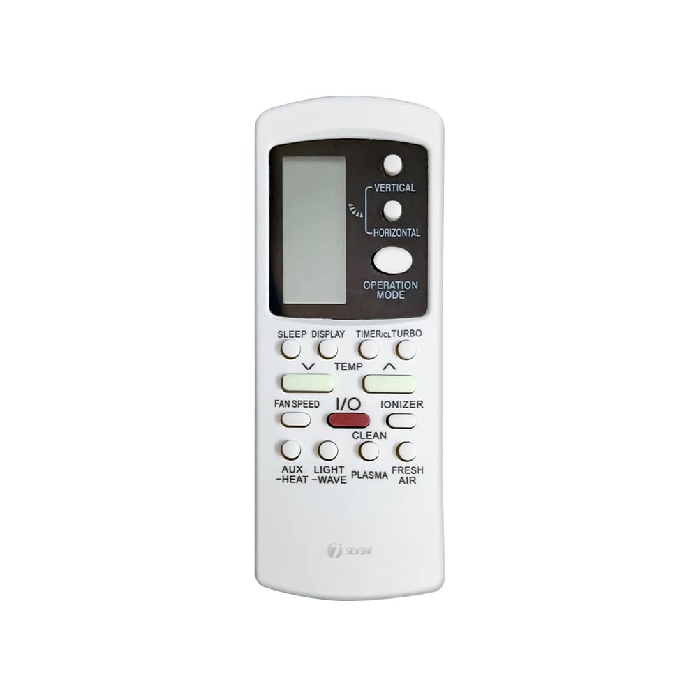 7SEVEN® Compatible Voltas Ac Remote Original Model GZ-50GB-E1 Suitable for 1 1.5 2 ton Split or Window ac - Match Exactly with Old Model 88 Remote for Better Performance