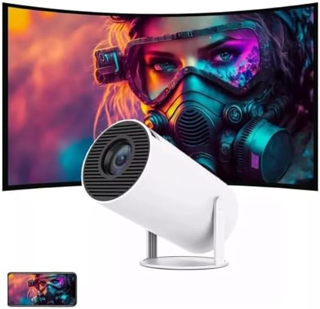 Mini Projetor HY300 Portatil 5G Wifi 6 BT 5.0 Android 11, 8500 Lu...