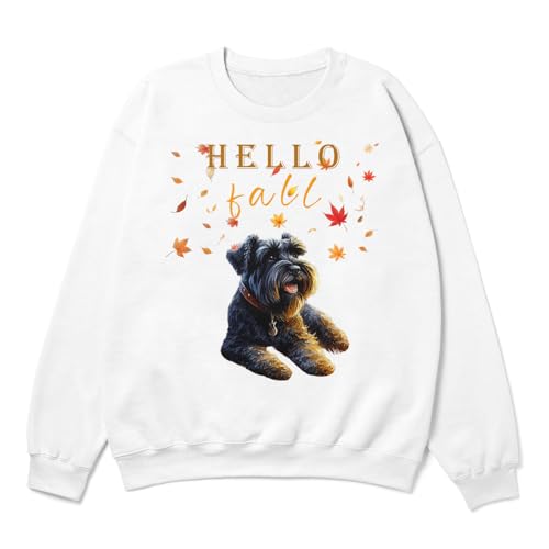 Hello Fall Dog Enjoys Warm Campfire Autumn Night Adult Youth T-Shirt Hoodie Sweatshirt