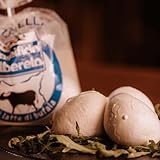 Mozzarella de búfala siciliana artesanal 1 kg – bocconcini de leche fresca de búfala, sabor auténtico y cremoso – producto lácteo siciliano Tesori di Sicilia