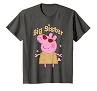 Peppa Pig Character design. Officially Licensed Hasbro Peppa Pig Apparel for Boys and Girls - Peppa Pig Shirts; Peppa Pig Travel Shirts; Peppa Pig Stamp Shirts 20HBPT00034A-002 Lightweight, Classic fit, Double-needle sleeve and bottom hem