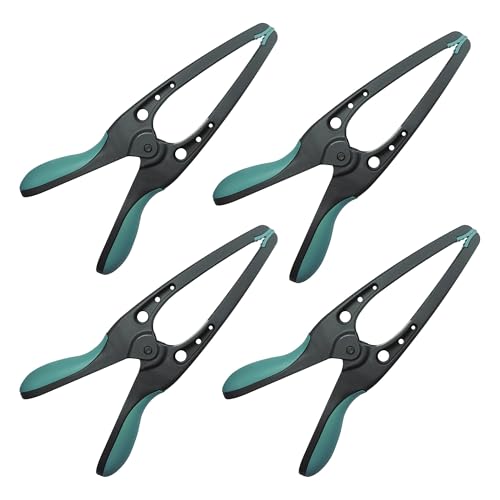 wolfcraft 4 pinzas con mordazas acabadas en punta PRO 70 I 8643000 I Pinza de precisión para trabajos delicados, perfecta para proyectos de bricolaje y modelismo