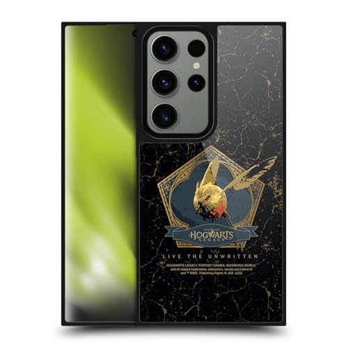 Head Case Designs Offizielle Hogwarts Legacy Goldenes Schnäppchen Grafiken Gel Armour Hülle [Militärischer Schutzgrad] kompatibel mit Samsung Galaxy S24 Ultra 5G